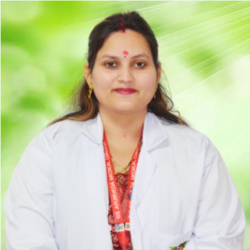 Dr. Nisha Sharma at GS Ayurveda Medical College